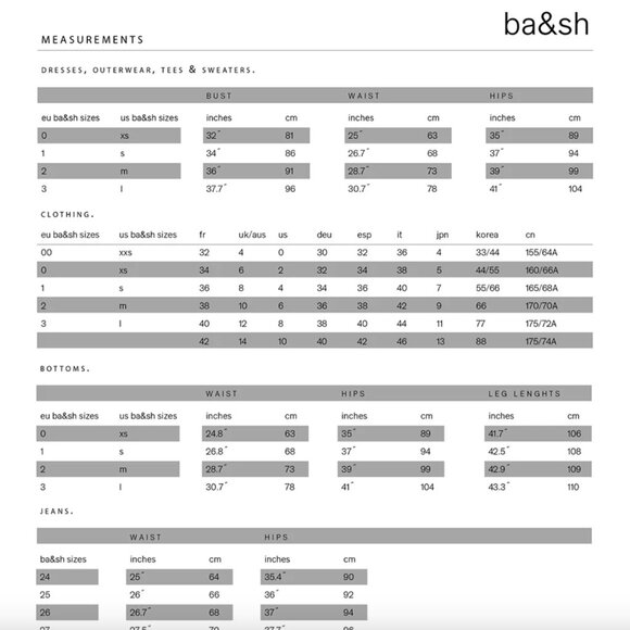 ba&sh Baldwin Printed V Back Blouse NWT - Picture 5 of 9